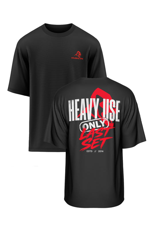XAPE Last Set Oversized Tee - Black