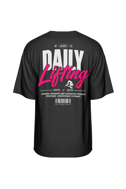 XAPE Daily Lifting Oversized Tee - Black