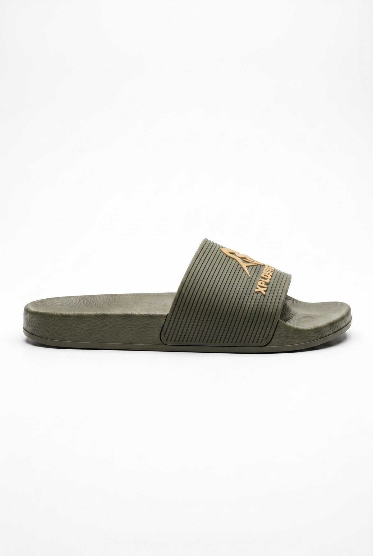 XAPE Prime Logo Sliders - Khaki