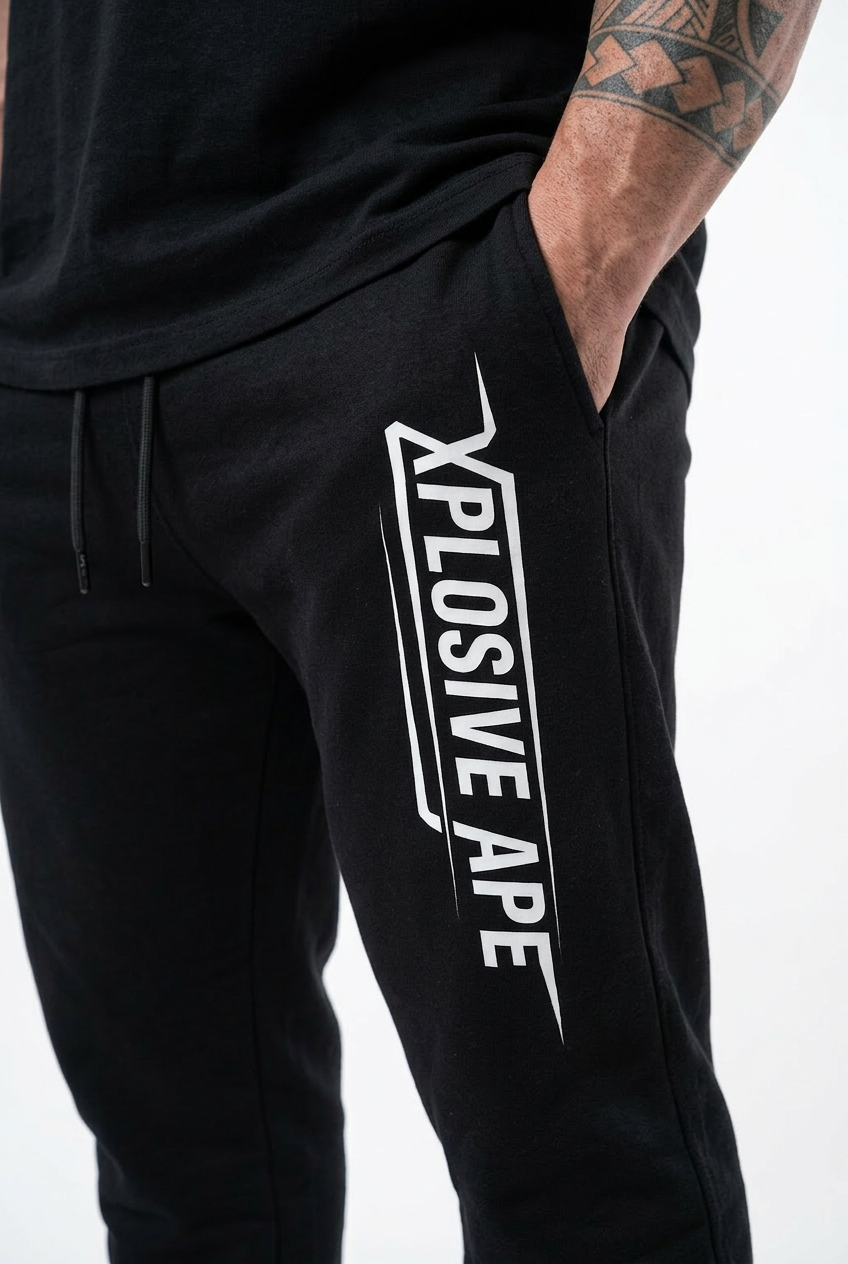 XAPE Strike Joggers - Black