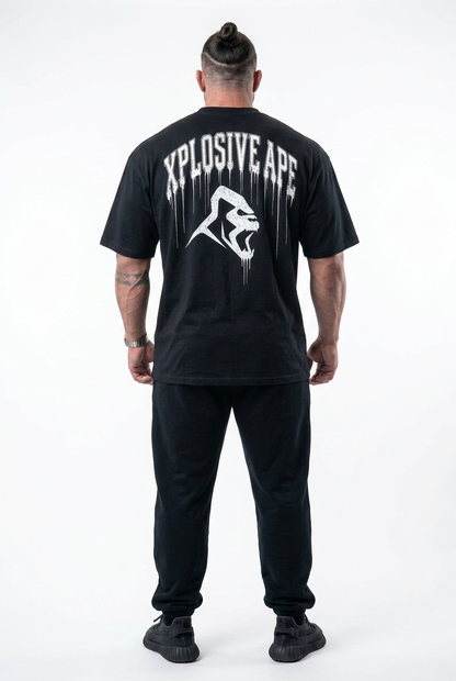 XAPE Ape Authority Oversized Tee - Black