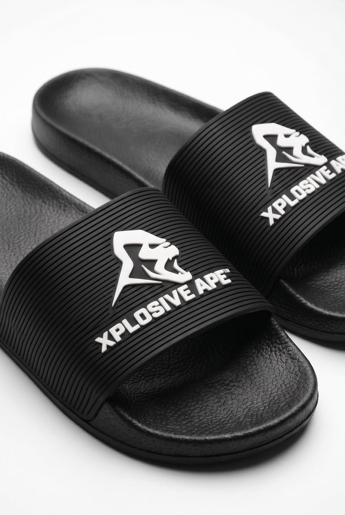 XAPE Prime Logo Sliders - Black