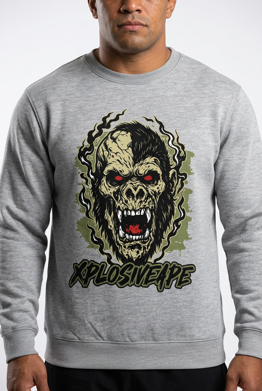 XAPE Undead Sweatshirt - Sports Grey