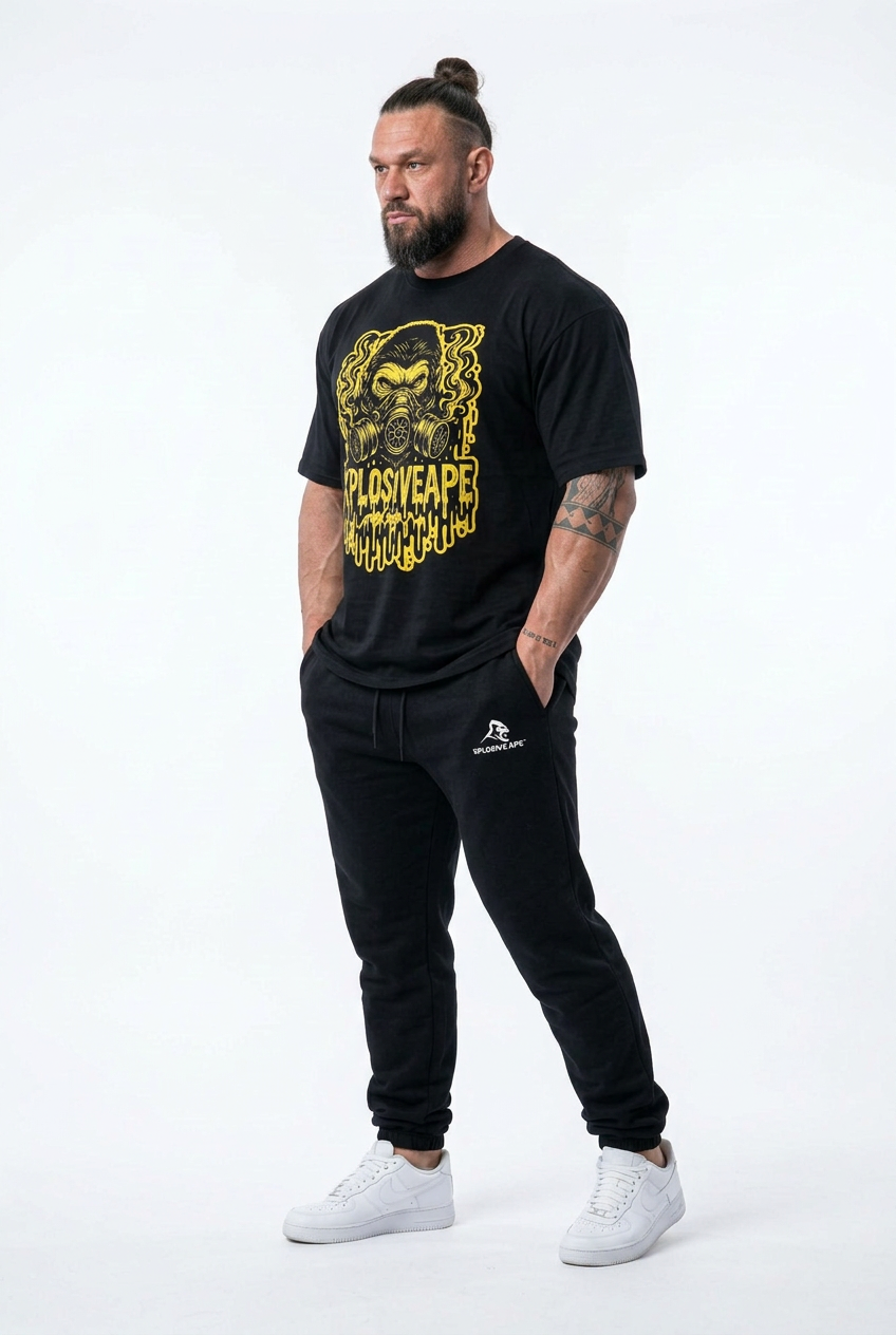 XAPE Sickness Tee - Black
