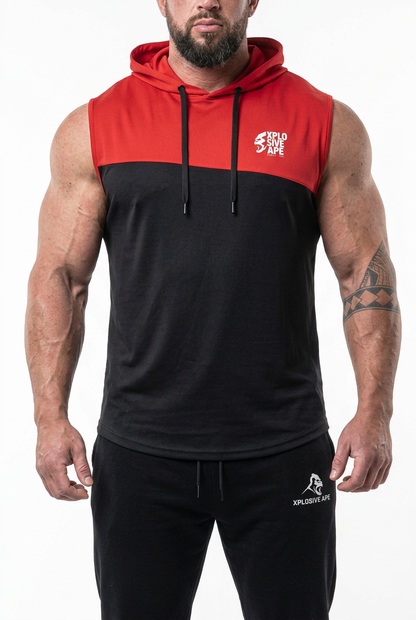 XAPE Ultimate Ape Muscle Top - Red/Black