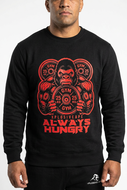 XAPE Hangry Sweatshirt - Black