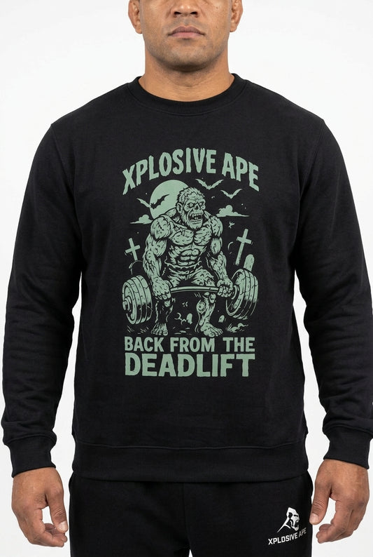 XAPE Graveyard Gains Sweatshirt - Black