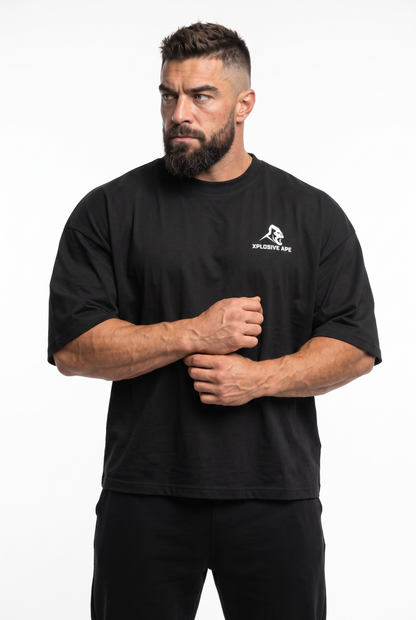 XAPE Resolve Ultra Oversized Tee - Black