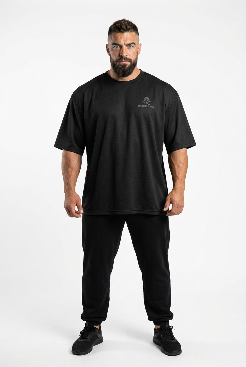 XAPE Scar Ultra V1 Oversized Tee - Black