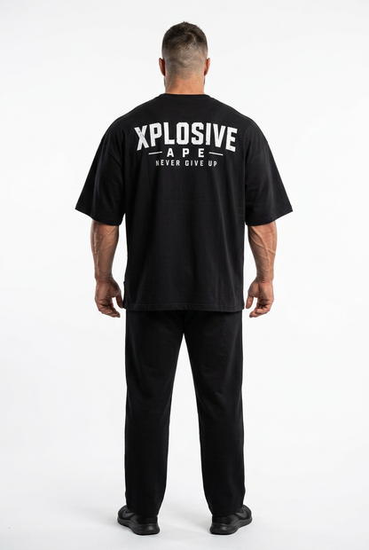 XAPE Resolve Ultra Oversized Tee - Black