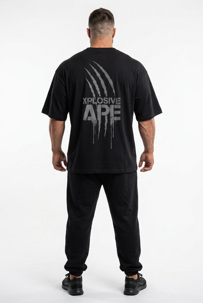 XAPE Scar Ultra V2 Oversized Tee - Black