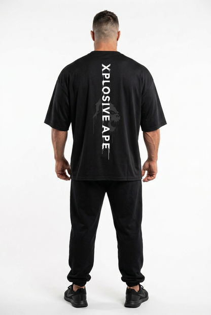 XAPE Ghostmark Ultra V1 Oversized Tee - Black