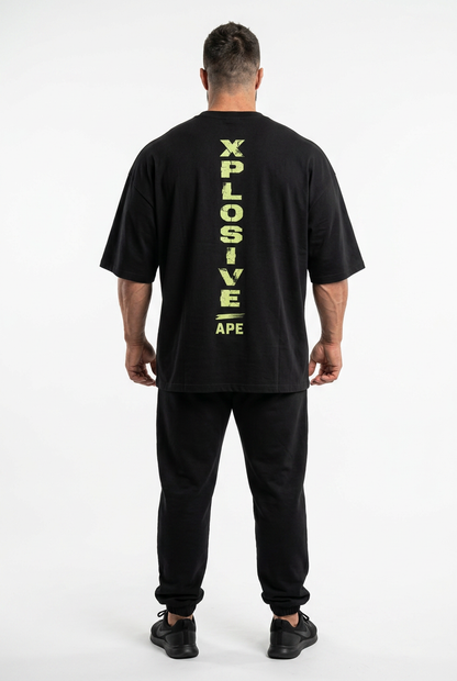 XAPE Monolith Ultra V2 Oversized Tee - Black