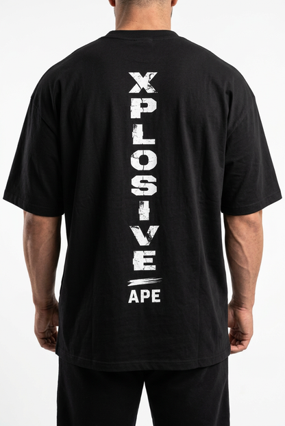 XAPE Monolith Ultra V1 Oversized Tee - Black