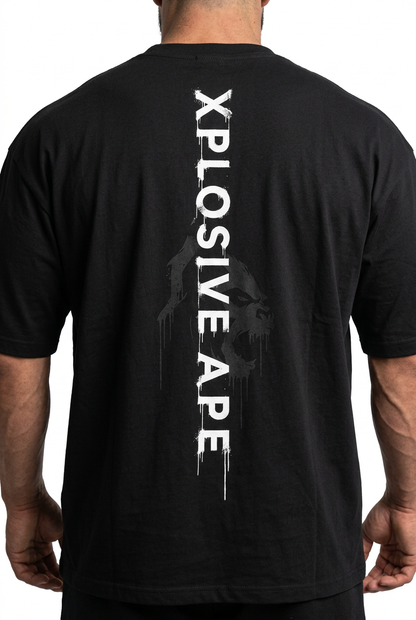 XAPE Ghostmark Ultra V1 Oversized Tee - Black