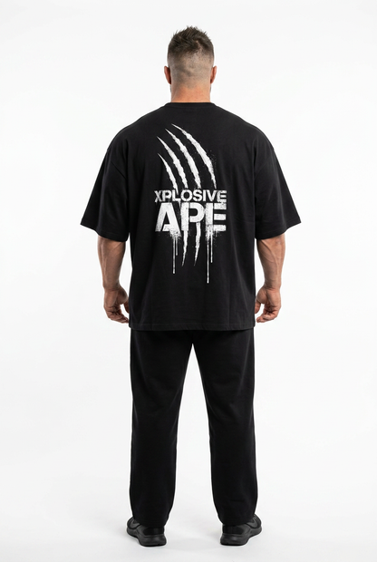 XAPE Scar Ultra V1 Oversized Tee - Black