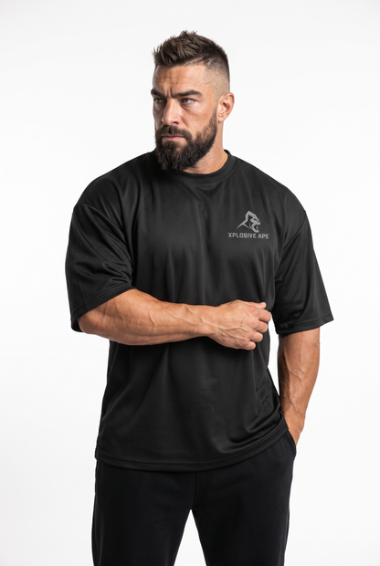 XAPE Scar Ultra V2 Oversized Tee - Black