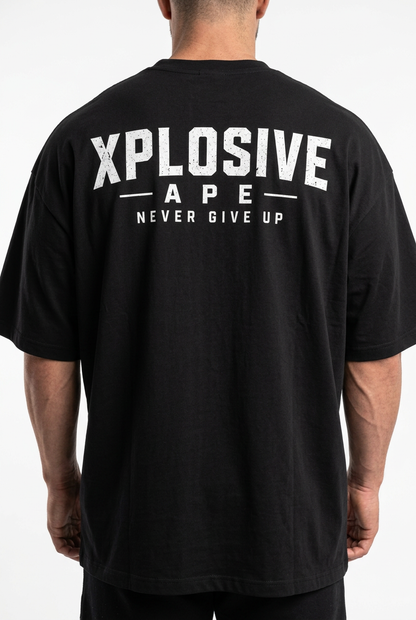 XAPE Resolve Ultra Oversized Tee - Black