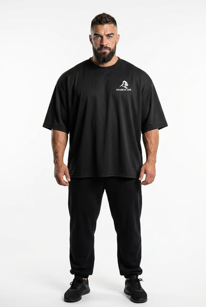 XAPE IronStrike Ultra Oversized Tee - Black