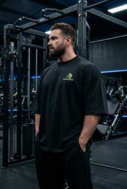 XAPE Monolith Ultra V2 Oversized Tee - Black