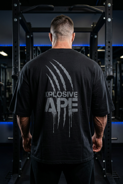 XAPE Scar Ultra V1 Oversized Tee - Black