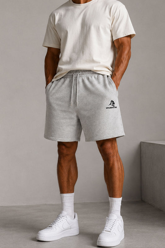 XAPE Prime Oversized Shorts - Ash Grey