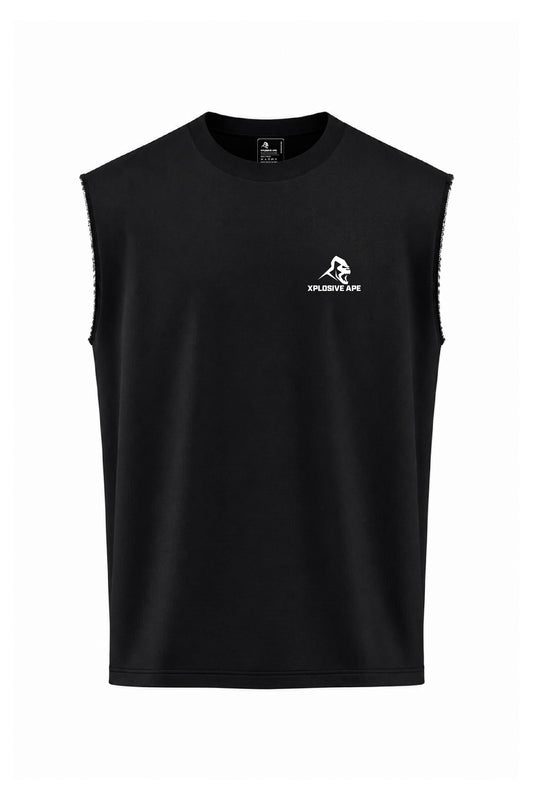 XAPE Vertex Oversized Vest - Black