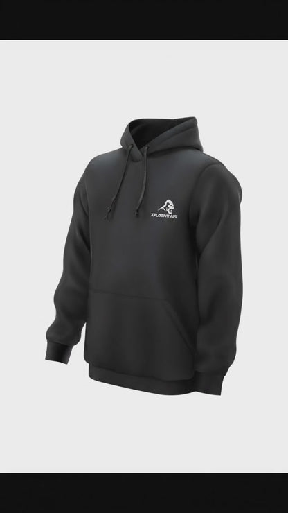 XAPE Classic V2 String Hoodie - Black