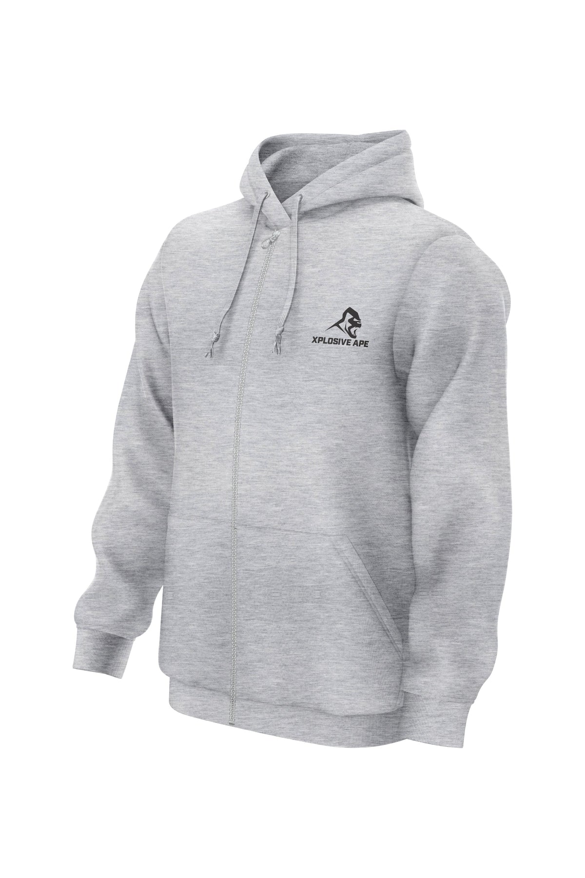XAPE Prime V2 Zip Hoodie - Sports Grey