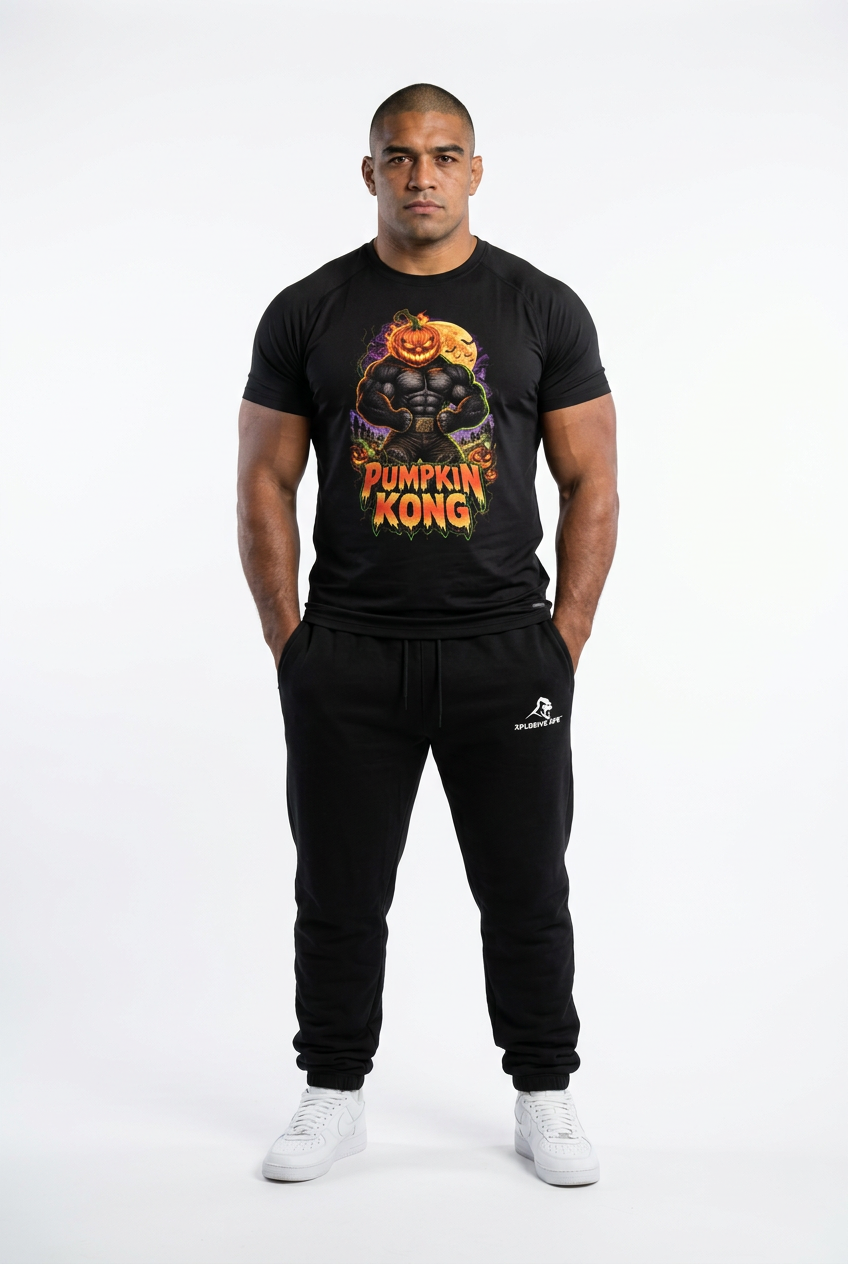 XAPE Pumpkin Kong Tee - Black