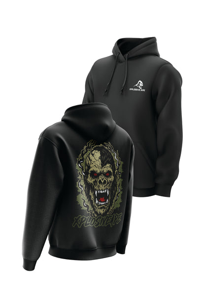XAPE Undead String Hoodie - Black