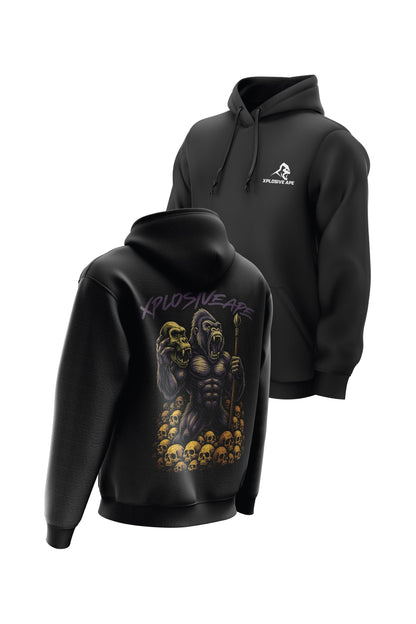 XAPE Savage String Hoodie - Black