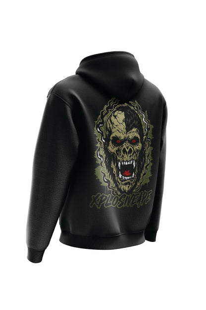 XAPE Undead String Hoodie - Black