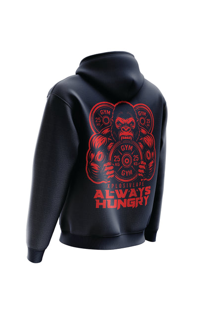 XAPE Hangry String Hoodie - Navy