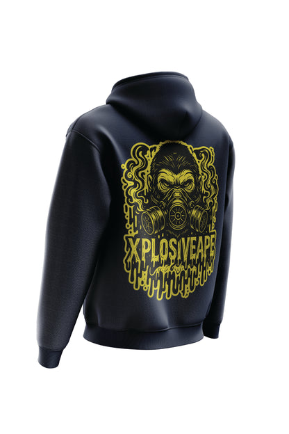 XAPE Sickness String Hoodie - Navy