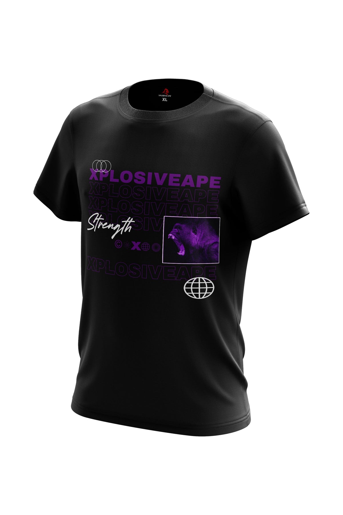 XAPE Strength Tee - Black