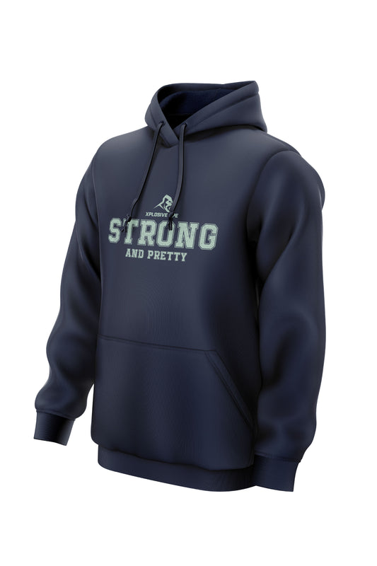 XAPE Strong And Pretty V1 String Hoodie - Navy