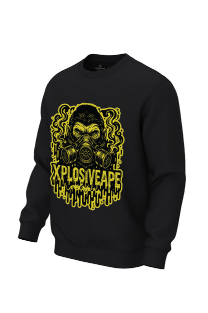 XAPE Sickness Sweatshirt - Black