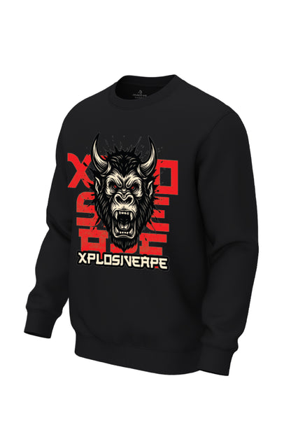 XAPE Oni Sweatshirt - Black