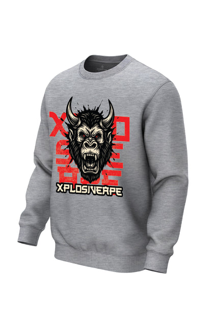 XAPE Oni Sweatshirt - Sports Grey