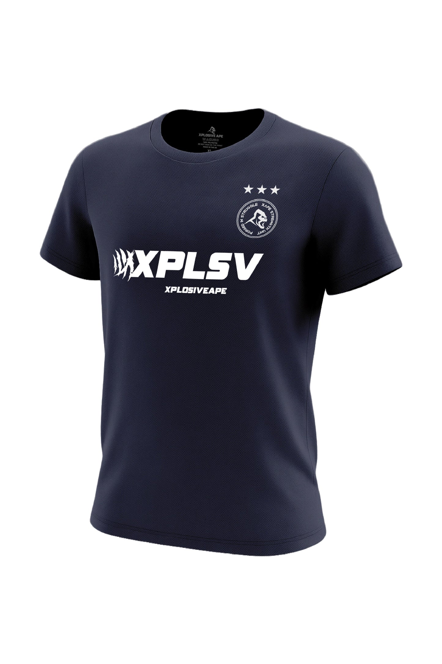 XAPE Velocity Tech Tee - Navy