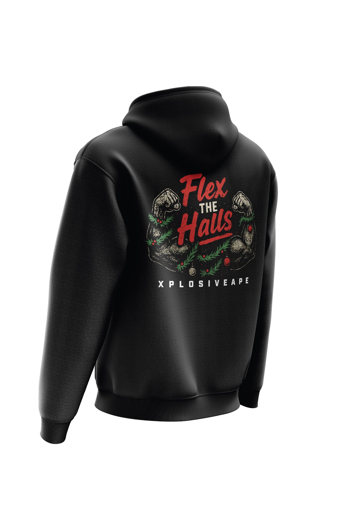 XAPE Xmas Flex String Hoodie - Black